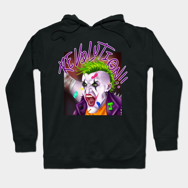 Revolution!! Hoodie by BrutalHatter